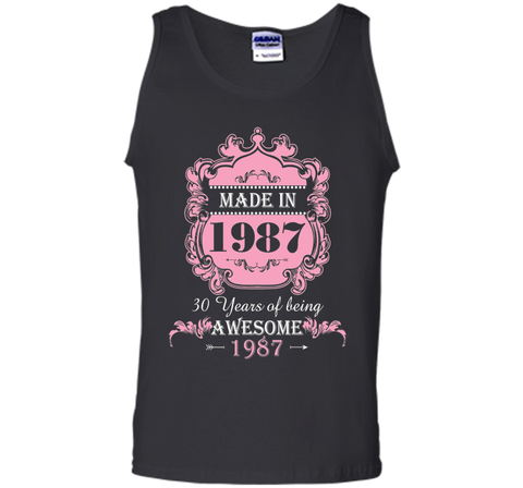 Made In 1987 T Shirt- 30 Years Old 30th Birthday Gift
