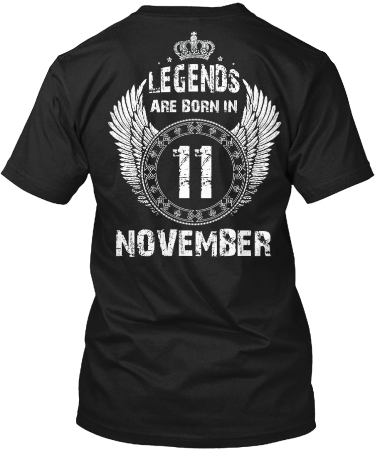 Legends are born in November