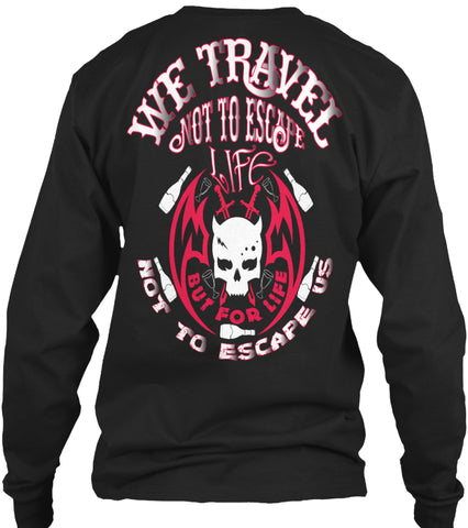 Travel Clothes । Black Hoodie Tee Shirt