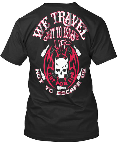Travel Clothes । Black Hoodie Tee Shirt