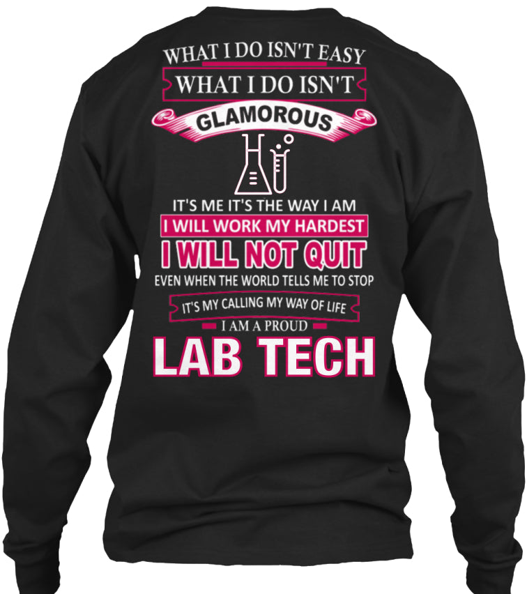 I Am A Proud LAB TECH