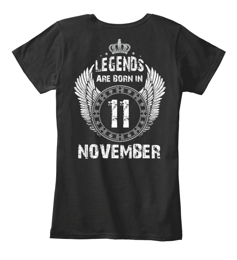 Legends are born in November