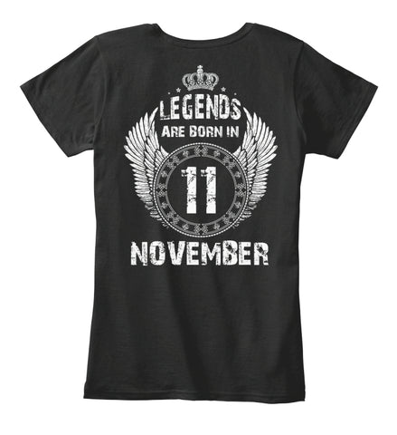 Legends are born in November