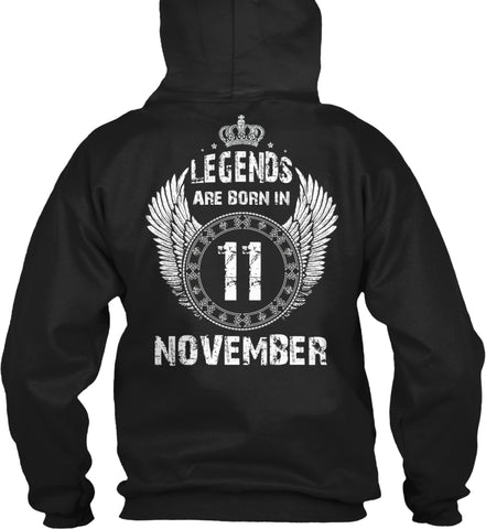 Legends are born in November