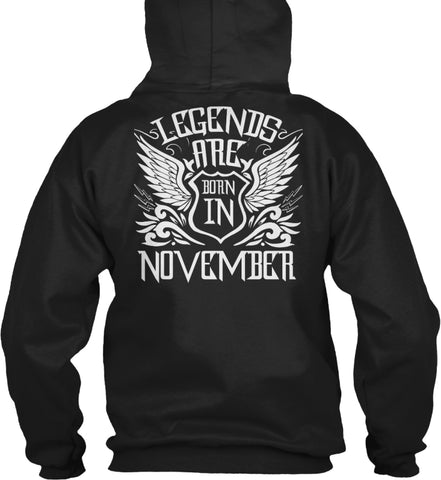 legends are born in november