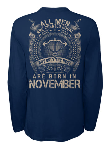 LIMITED EDITION - ARE BORN IN NOVEMBER.