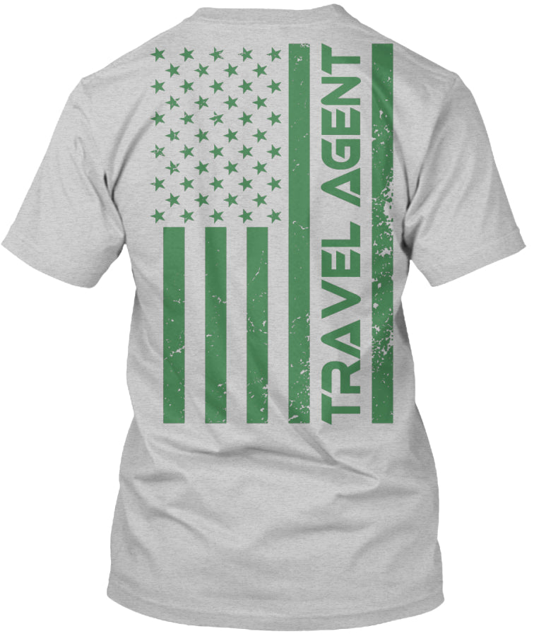 Proud to be Travel Agent t shirt Custom Ultra Cotton