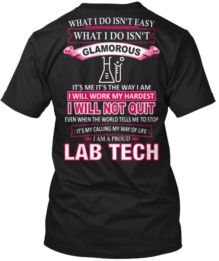 I Am A Proud LAB TECH