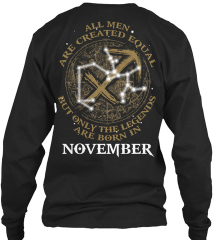 Legends Are Born in NOVEMBER