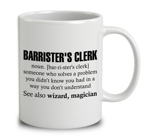 Barrister's Clerk Someone Who Solves A Problem