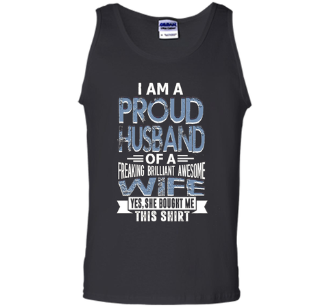 Proud husband of brilliant wife Father Day Best Gift Shirt