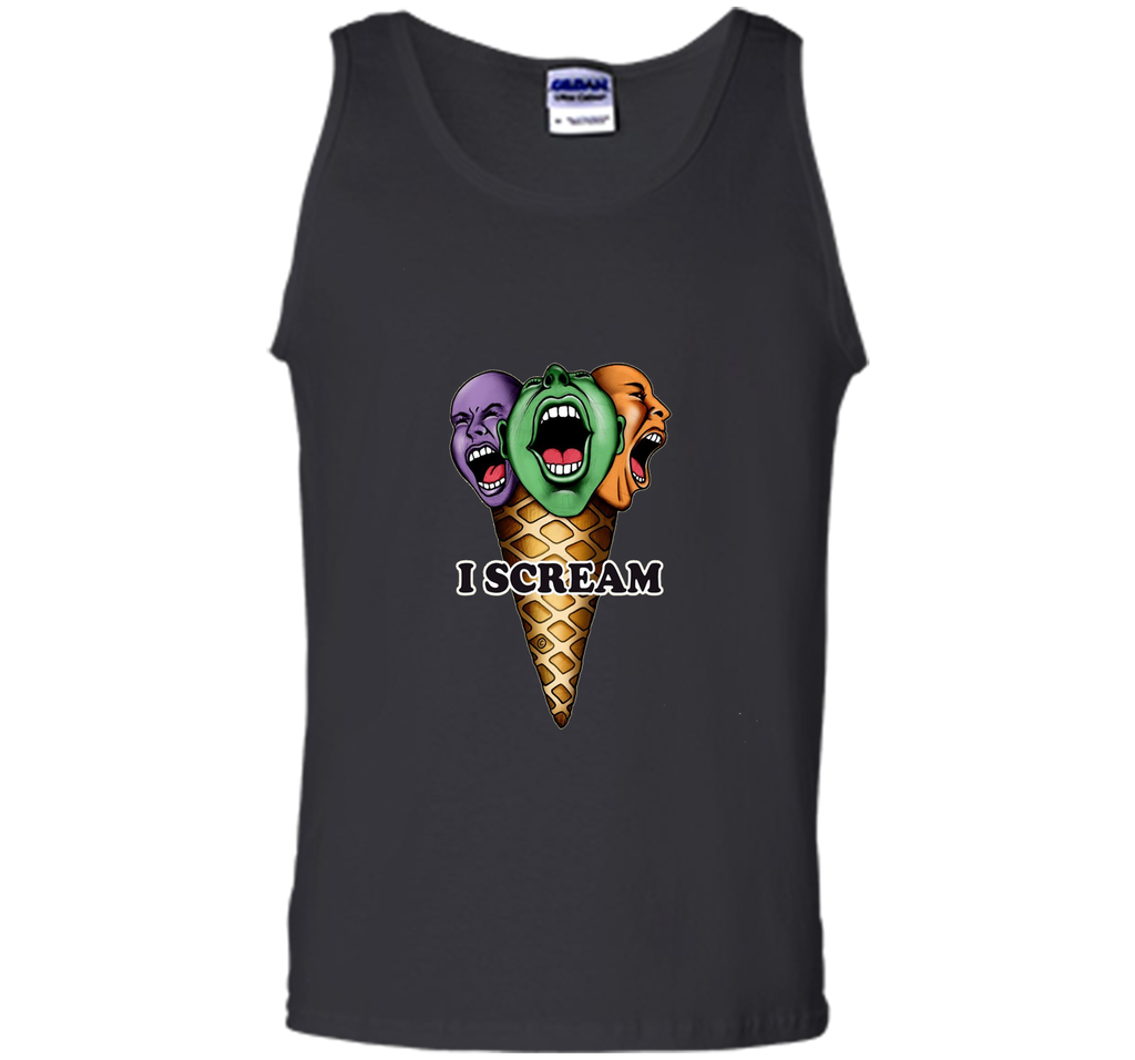 Mens TalArtee screaming icecream Illustration T-Shirt (Men)