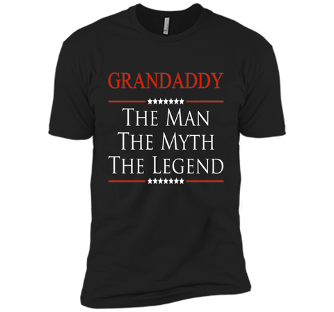Men's Grandaddy The Man The Myth The Legend V2 Fathers Day T shirt