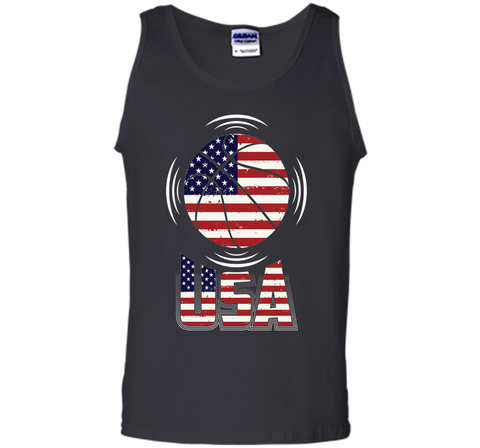Basketball T Shirt with USA Flag Awesome T Shirt