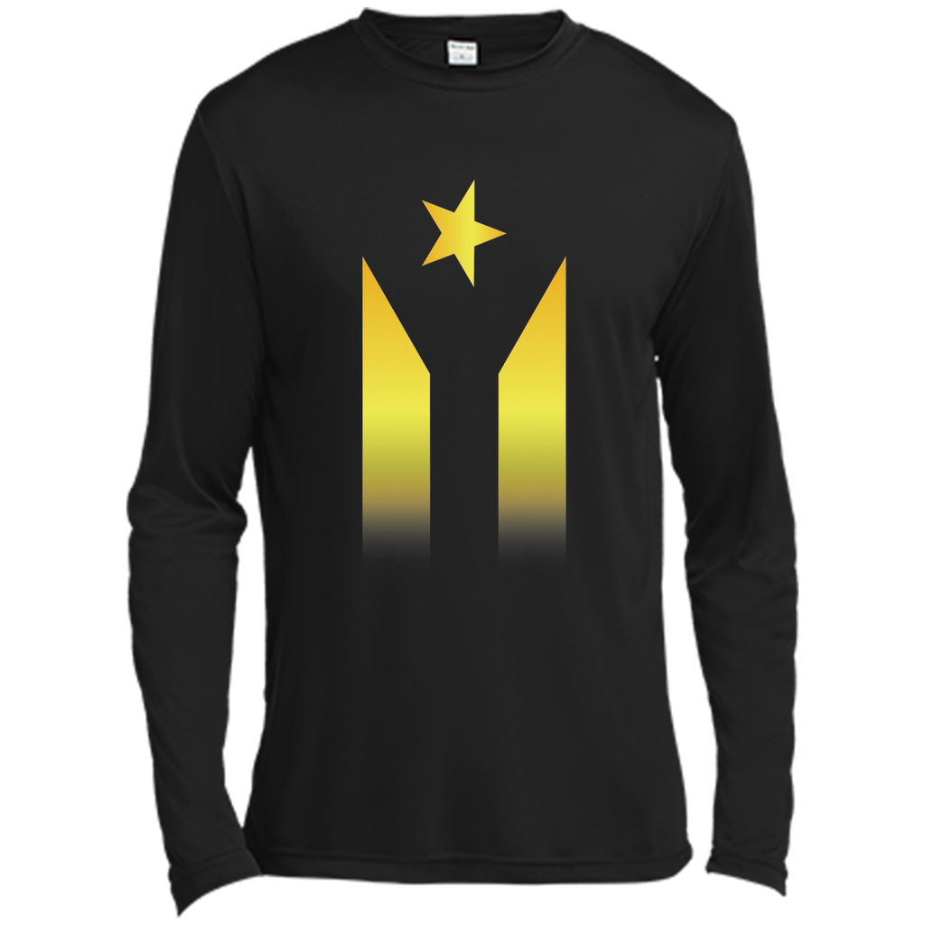puerto rico teamrubio gold flag t-shirt