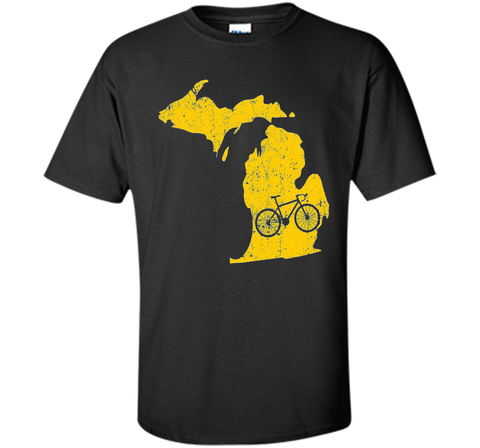 Michigan Home State Bike | Ann Arbor | Cycling Gift & Shirt