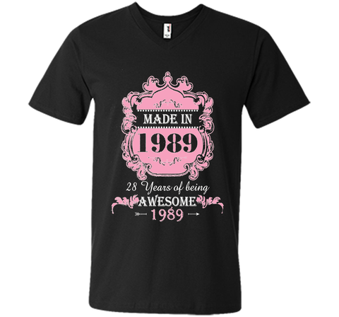 Made In 1989 T Shirt- 28 Years Old Shirt 28th Birthday Gift