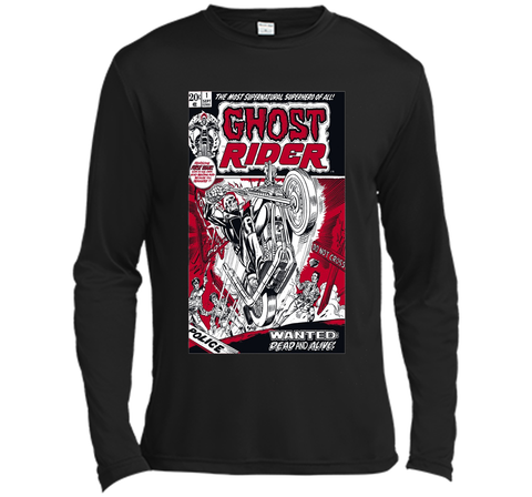 Marvel Ghost Rider Comic Book Cover Print Graphic HORROR T-Shirt shirt
