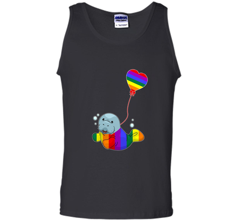 Manatee LGBTQ 2017 Rainbow Gay Lesbian Pride Tshirt