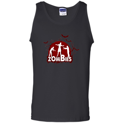 welcome to homeland of zombies, halloween Tank Top