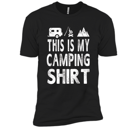 This Is My Camping Shirt Funny Camper Gift T-shirt