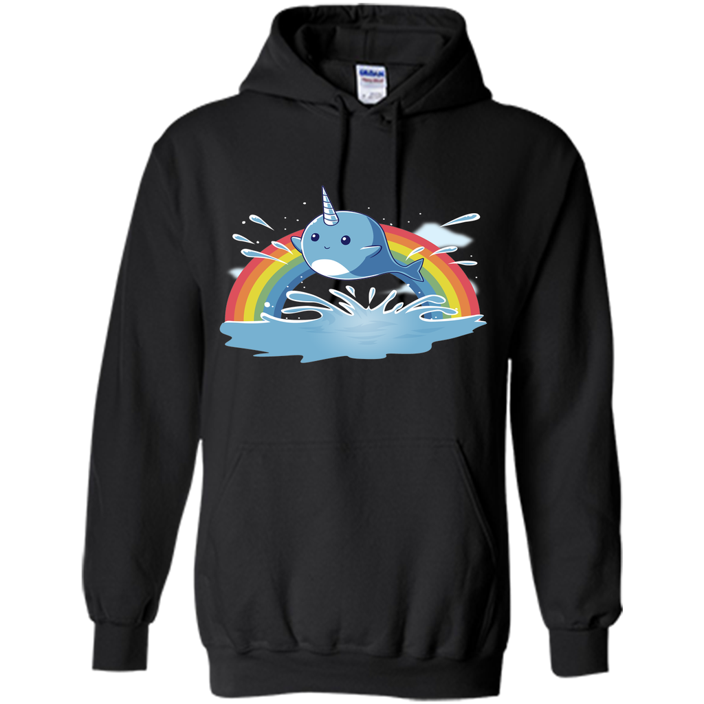 narwhal and rainbow-lovely unicorn