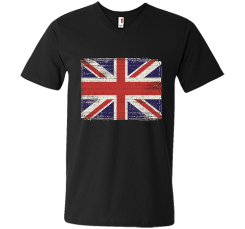 Union Jack T-shirt Vintage UK Flag Tee British Retro Flag