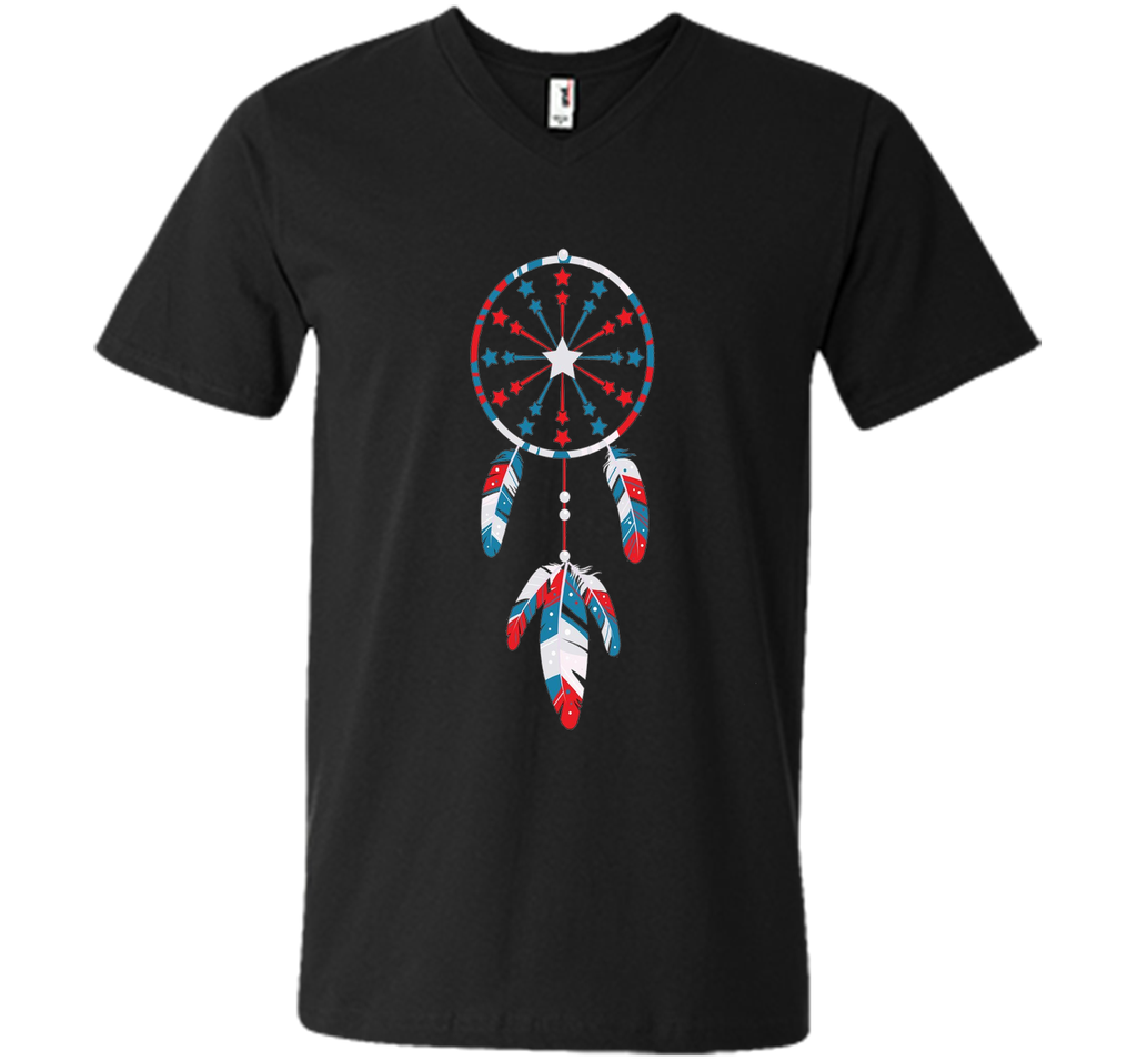 Dream Catcher 4TH Of July  Tshirt Red White And Blue