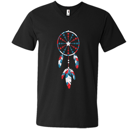 Dream Catcher 4TH Of July  Tshirt Red White And Blue
