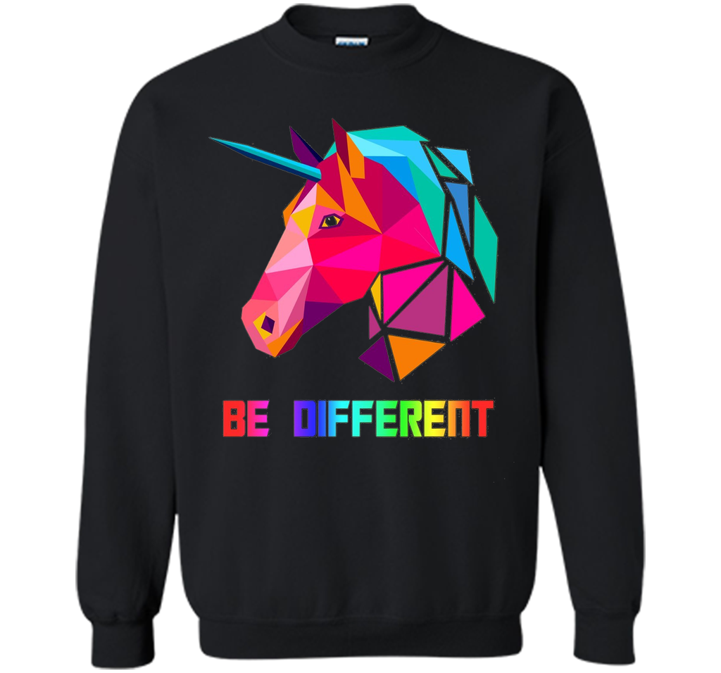 LGBT PRIDE LESBIAN UNICORN BE DIFFERENT TSHIRT