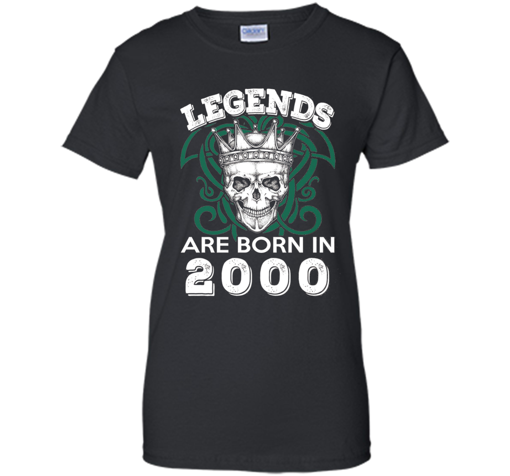 Legends Are Born In 2000 17 Year Old 17th Birthday Gift Idea