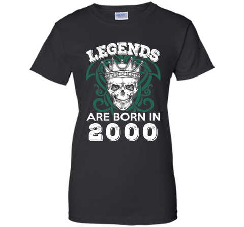 Legends Are Born In 2000 17 Year Old 17th Birthday Gift Idea