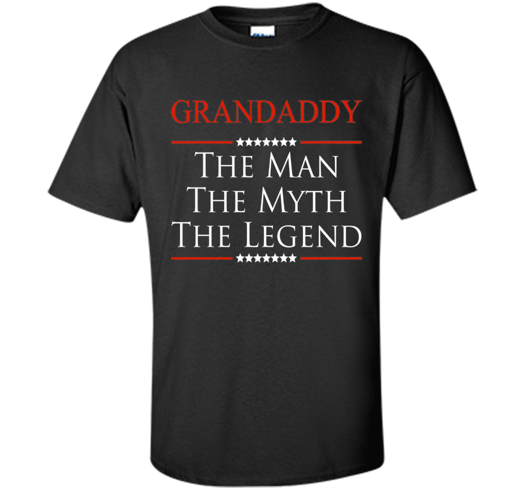 Men's Grandaddy The Man The Myth The Legend V2 Fathers Day T shirt