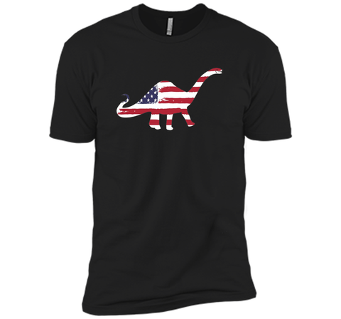 USA Dinosaur American Flag 4th of July T Shirt