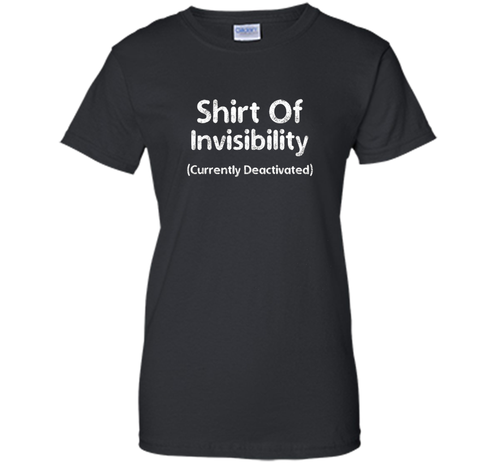 Shirt of Invisibility Funny Role Playing Gamer T-Shirt