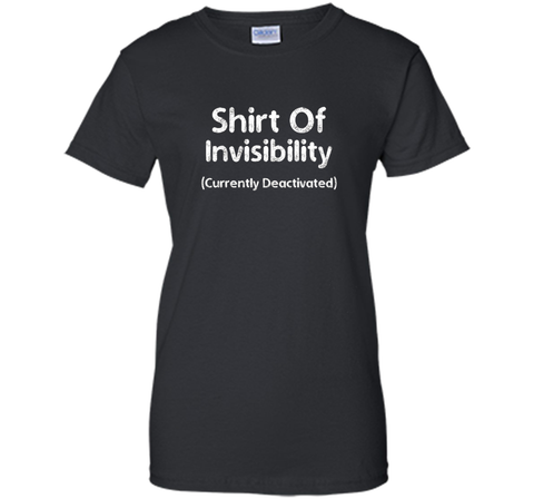 Shirt of Invisibility Funny Role Playing Gamer T-Shirt