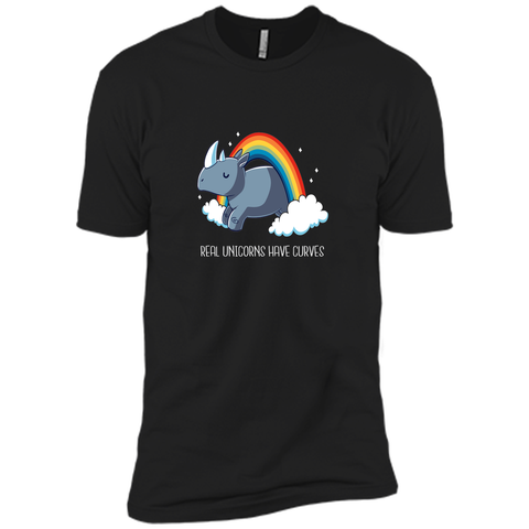 real unicorn have curves-lovely unicorn t shirt