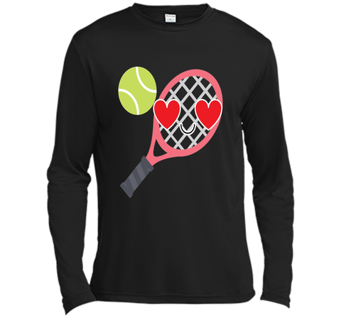 Tennis Emoji Heart Eye Shirt Soft Serve T-Shirt Tee