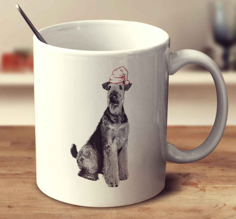 Christmas Airedale Terrier