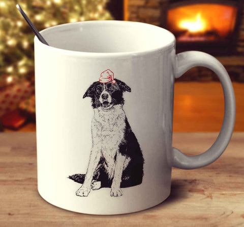 Christmas Border Collie