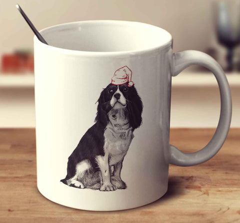 Christmas Cavalier King Charles Spaniel