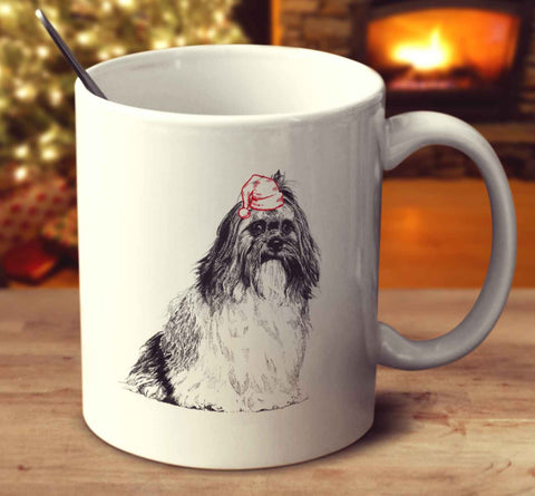 Christmas Shih Tzu