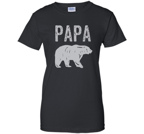 Mens Vintage Effect Papa Bear T-Shirt