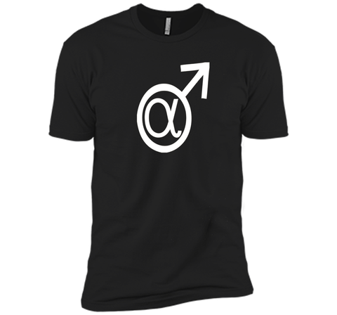 Alpha Male Symbols - Funny symbolic T-shirt for alpha males