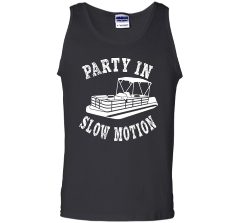 Party In Slow Motion Shirt: Pontoon Boat T-Shirt