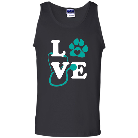 love veterinary medicine shirt cute letters pawprint gift