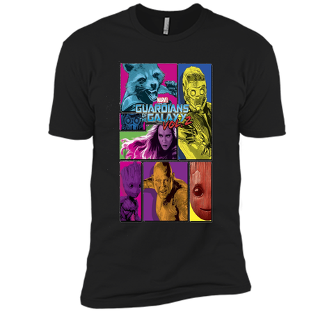 Marvel Guardians of the Galaxy 2 Team Puzzle Graphic T-Shirt