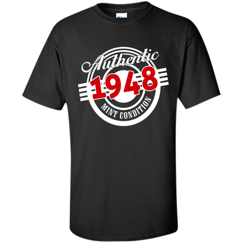 authentic 1948  mint condition t-shirt for 68th birthday
