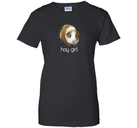 HAY GIRL HEY GIRL FUN GUINEA PIG T SHIRT