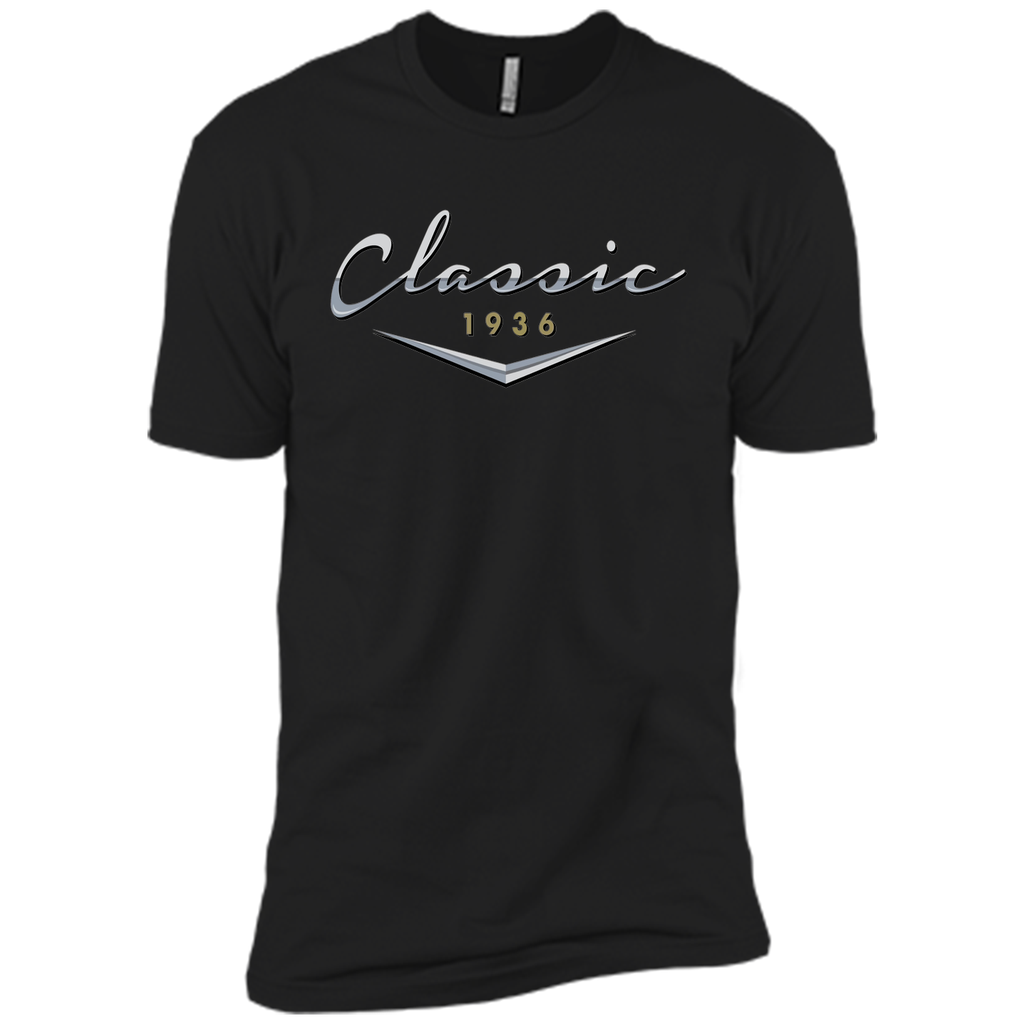 mens vintage classic 1936 tshirt 80th birthday gifts for him